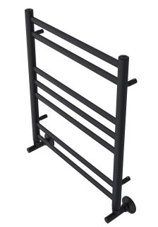 Водяной полотенцесушитель Aquatek Оберон AQ RO0760BL П7 50x60см чёрный муар